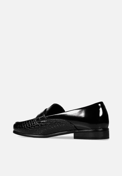 PC - Croc & Hi Shine Combo  Slip on - Black