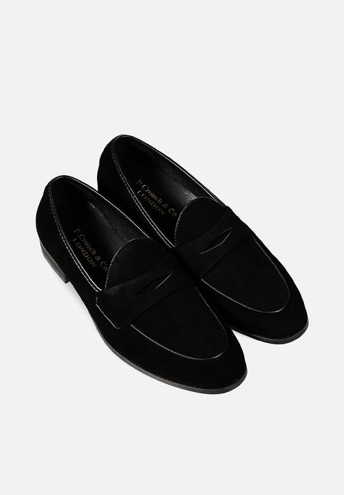 PC - Suede Smoking sliper - Black