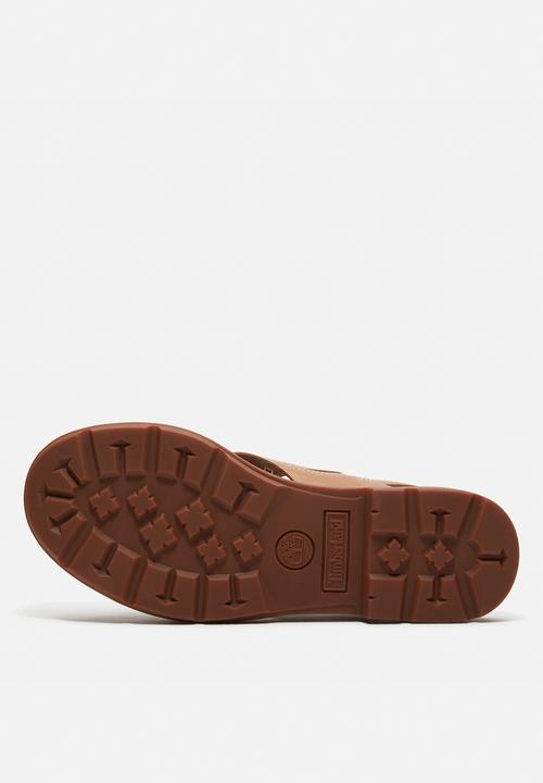 Timberland - Calista bay backstrap sandal - medium brown full grain