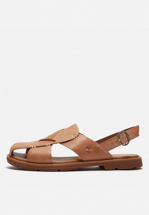 Timberland - Calista bay backstrap sandal - medium brown full grain