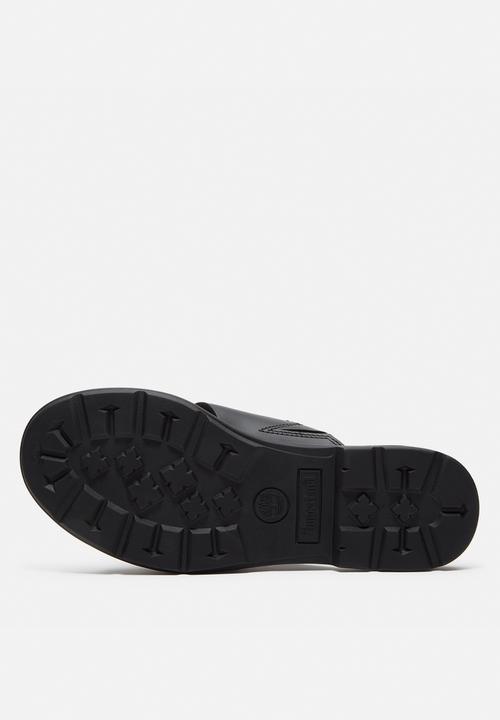 Timberland - Calista bay slide sandal -  black full grain
