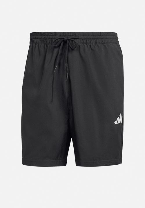adidas Performance - Essentials Small Logo Chelsea Shorts - Black/Wht