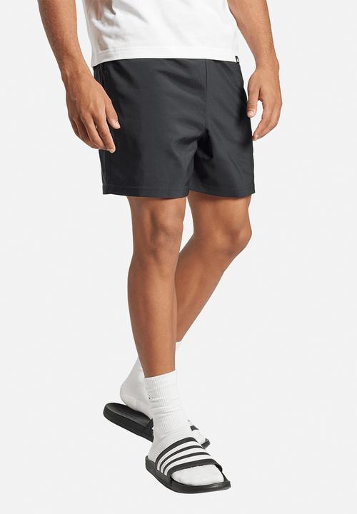 adidas Performance - Essentials Small Logo Chelsea Shorts - Black/Wht