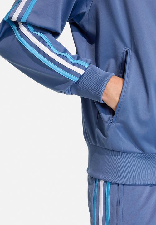 adidas Originals - Firebird Track Top - Crew Blue / Light Blue / White