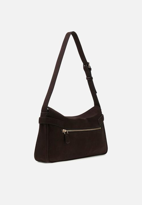GUESS - Ella Shoulder Bag- Espresso