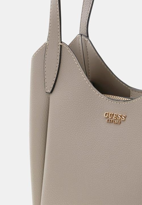 GUESS - Melody Bucket Bag - Light Taupe