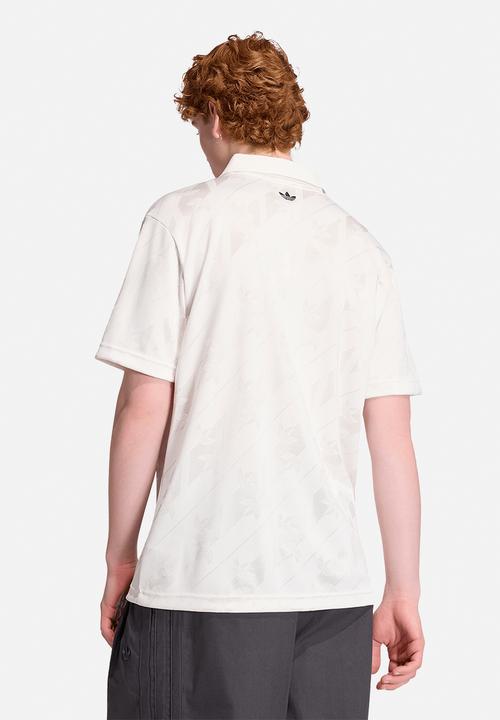 adidas Originals - Jacquard Originals Football Jersey- cloud white
