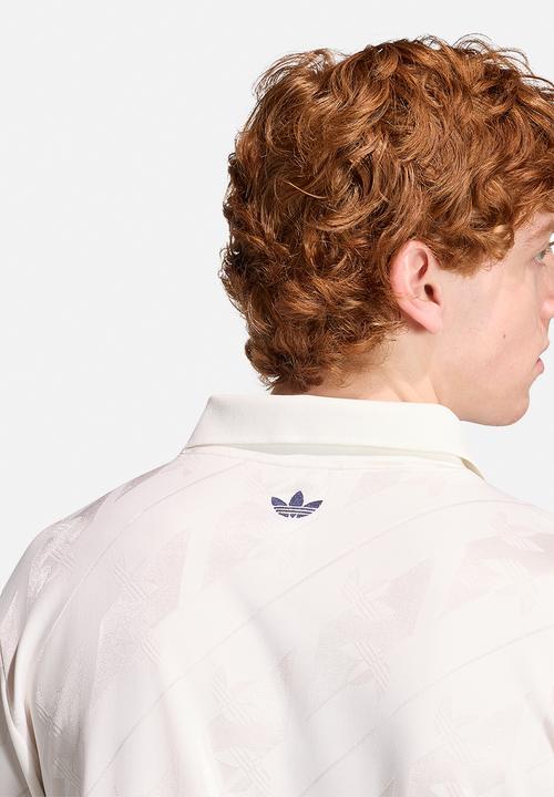 adidas Originals - Jacquard Originals Football Jersey- cloud white