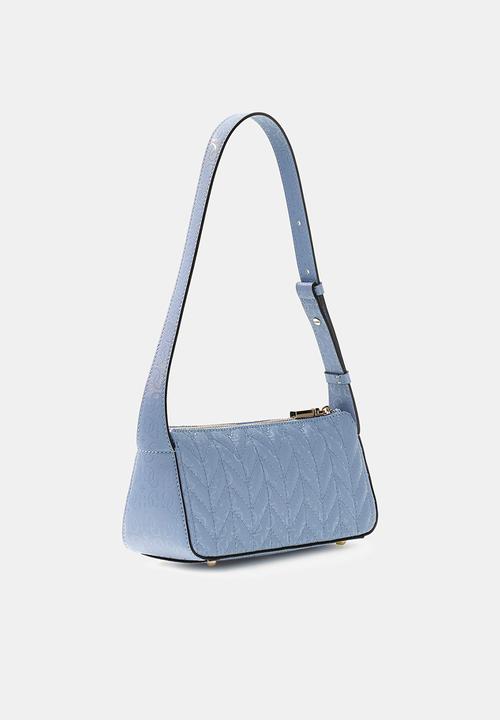 GUESS - Stacey Mini Shoulder Bag- Light Blue