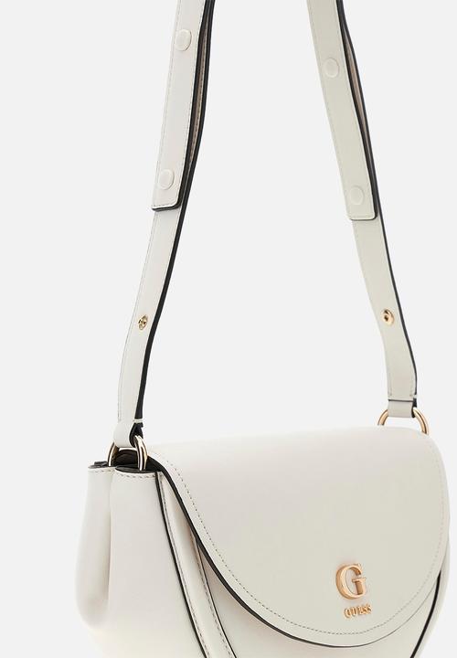 GUESS - Coleen Convertible Crossbody Bag- Off White