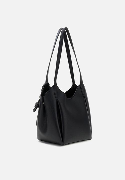 GUESS - Melody Bucket Bag- Black