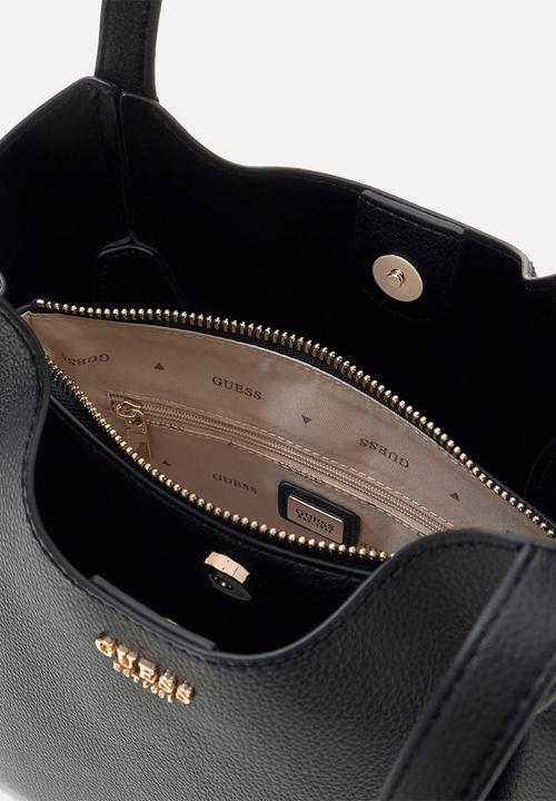 GUESS - Melody Bucket Bag- Black