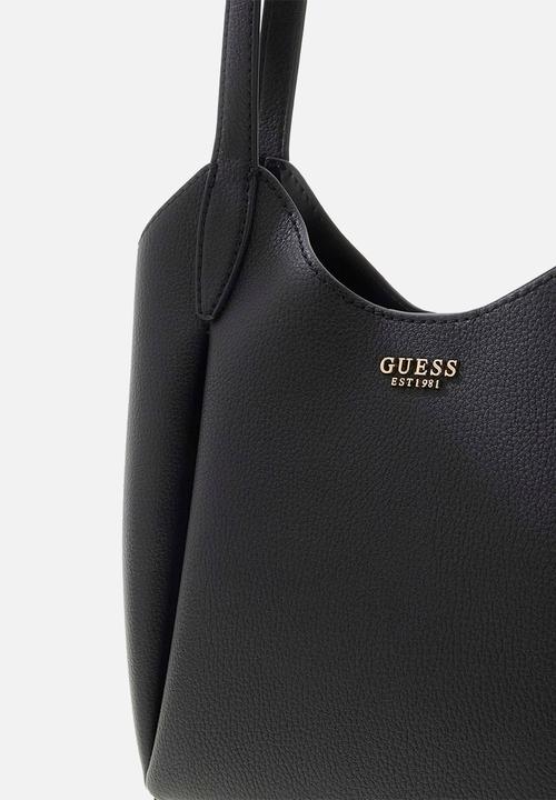 GUESS - Melody Bucket Bag- Black