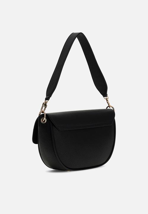 GUESS - Camelia Flap Shoulder Bag- Black