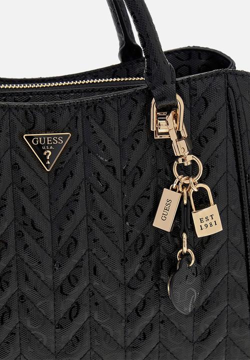 GUESS - Stacey Girlfriend Satchel- Black