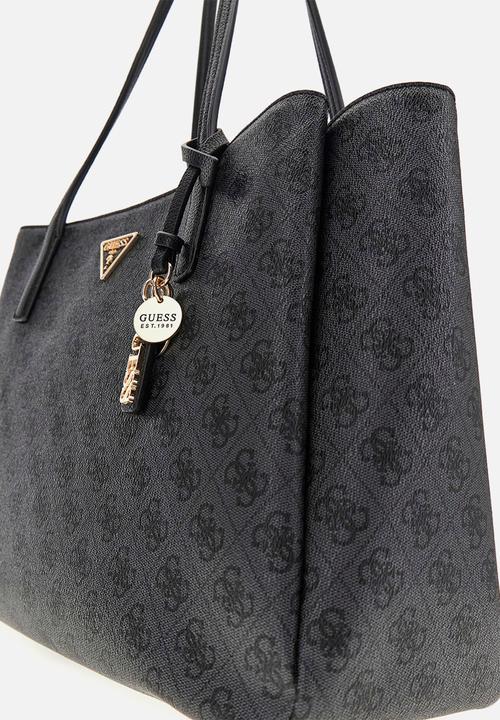 GUESS - Noelle Ii Tech Tote Bag- Coal Logo