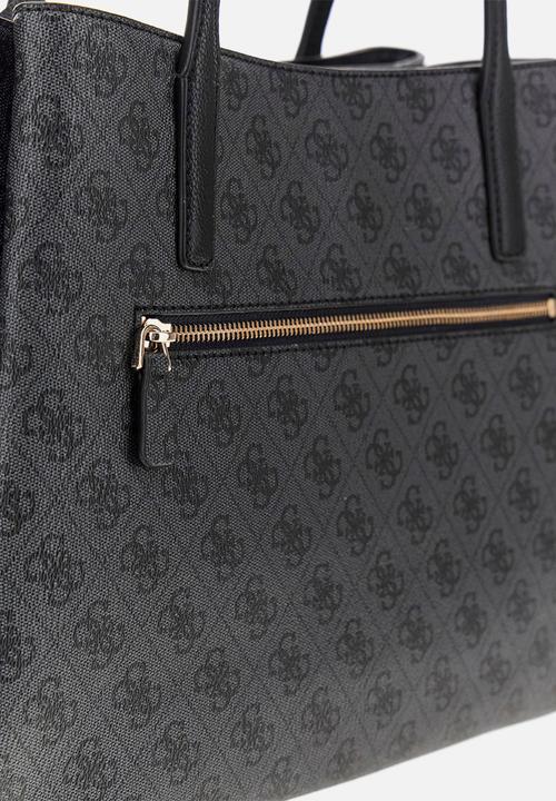 GUESS - Noelle Ii Tech Tote Bag- Coal Logo