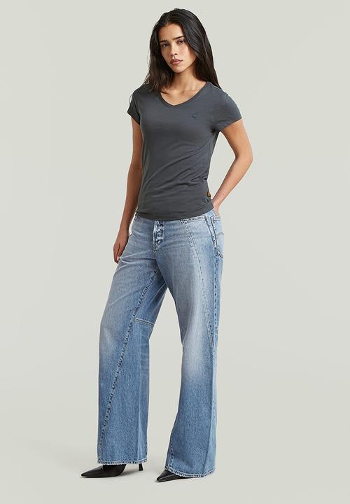 G-STAR - Eyben slim v t 2.0 wmn - petrol