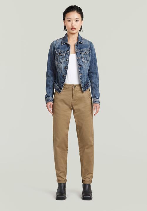 G-STAR - Kate Boyfriend Chino wmn - safari