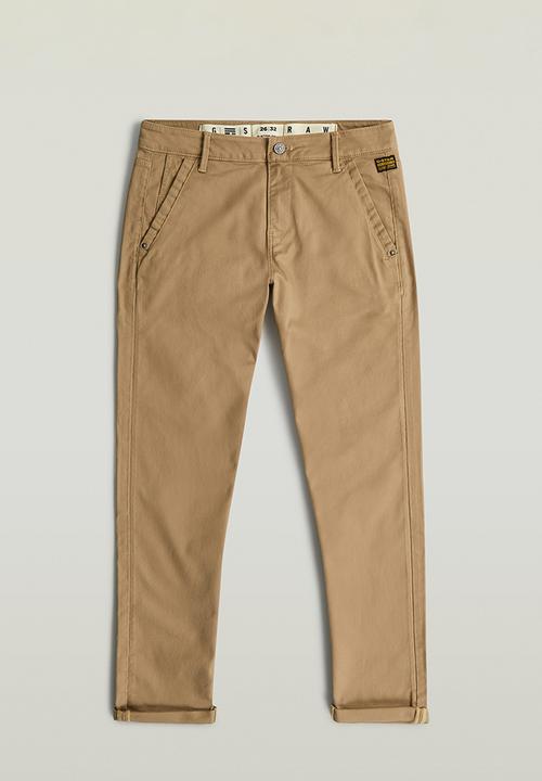 G-STAR - Kate Boyfriend Chino wmn - safari