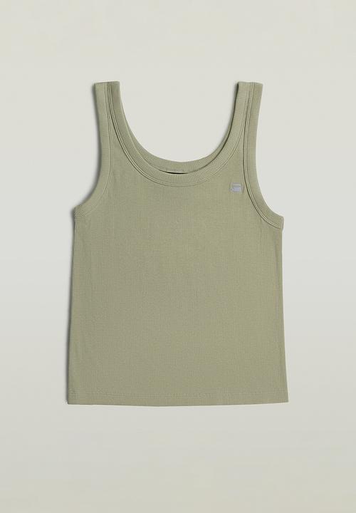 G-STAR - Slim rib tank t wmn - lt orphus