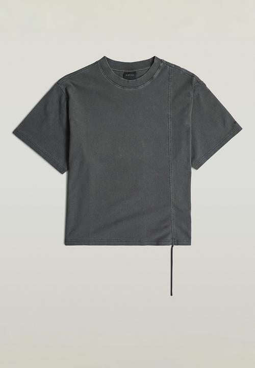 G-STAR - Adjustable washed relaxed r t wmn - dk black gd