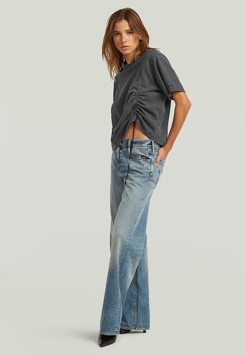 G-STAR - Adjustable washed relaxed r t wmn - dk black gd