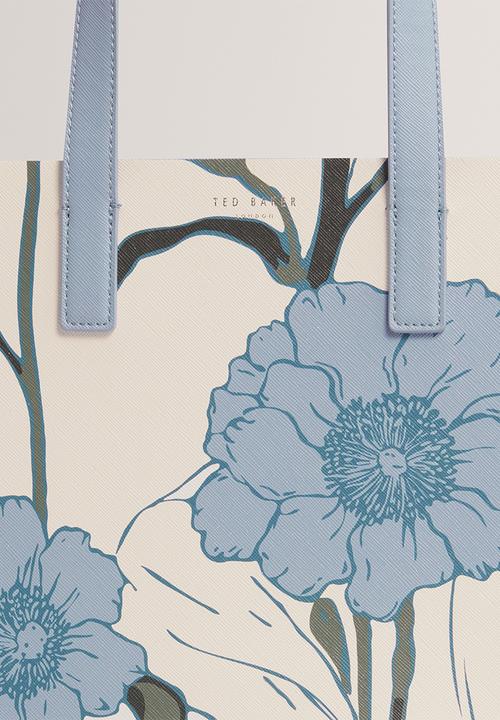 Ted Baker - Tyecon Floral Print Small Icon Bag - Lt-Blue