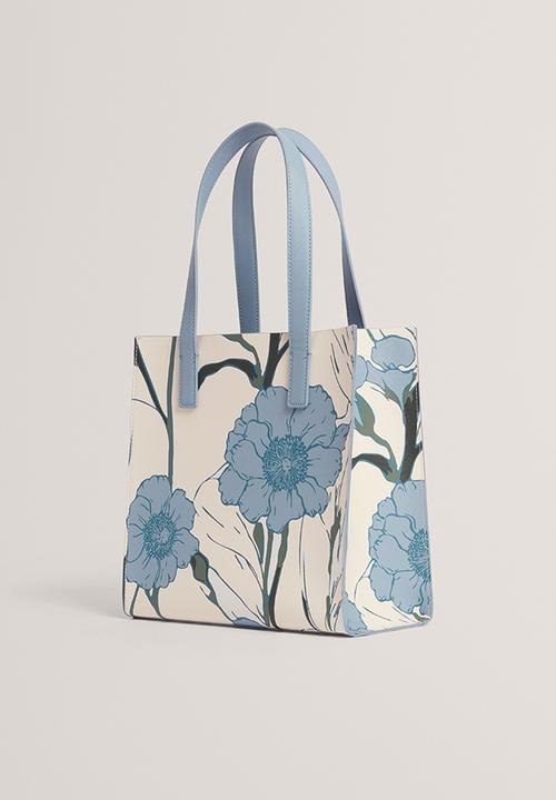 Ted Baker - Tyecon Floral Print Small Icon Bag - Lt-Blue