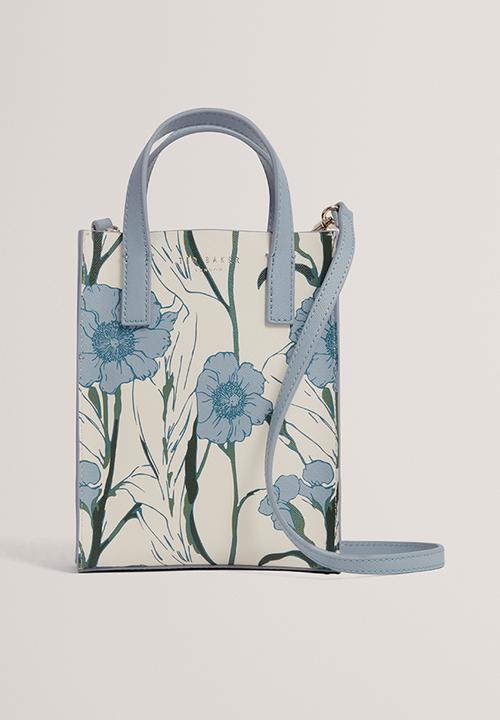 Ted Baker - Taecon Floral Print Mini Icon bag - White