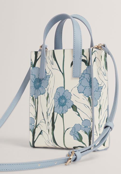 Ted Baker - Taecon Floral Print Mini Icon bag - White