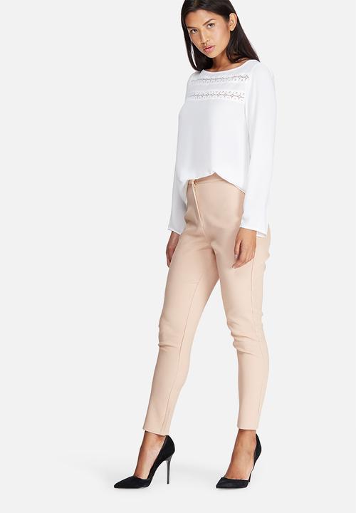 dailyfriday - Lace inset blouse