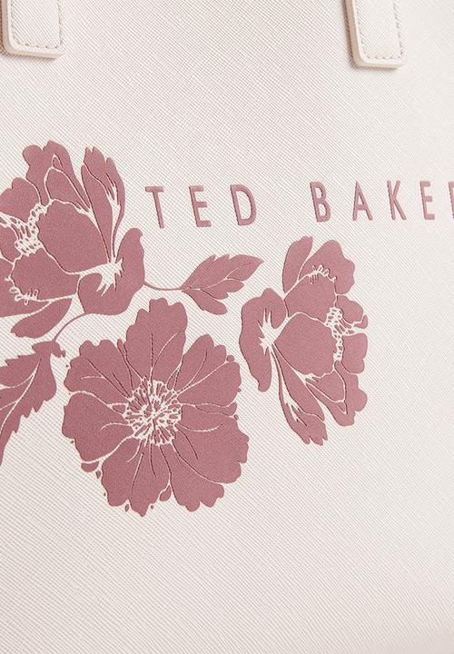 Ted Baker - Ripcon Floral Graphic Small Icon Bag - white