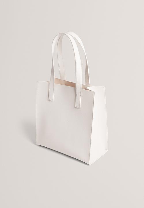 Ted Baker - Ripcon Floral Graphic Small Icon Bag - white