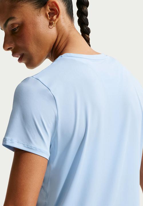 Nike - W Nk One Classic Df Ss Top - Hydrogen Blue/White