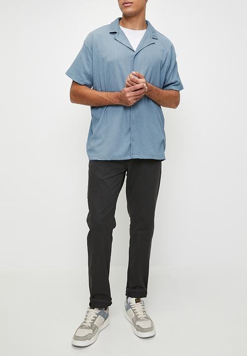 Brave Soul - Shirts - Light Blue