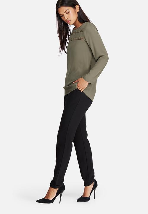 dailyfriday - Lace inset blouse