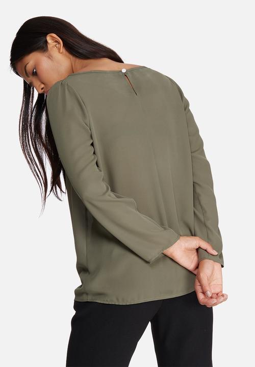 dailyfriday - Lace inset blouse