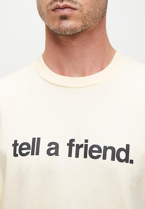 Vans - Taf loose short sleeve - Lemon Icing