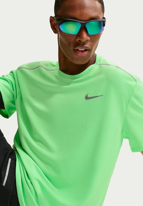 Nike - Miler  Dri-FIT Short-Sleeve Runn - Illusion Green/Reflective Silv