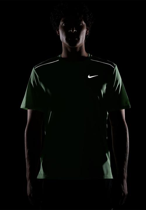 Nike - Miler  Dri-FIT Short-Sleeve Runn - Illusion Green/Reflective Silv