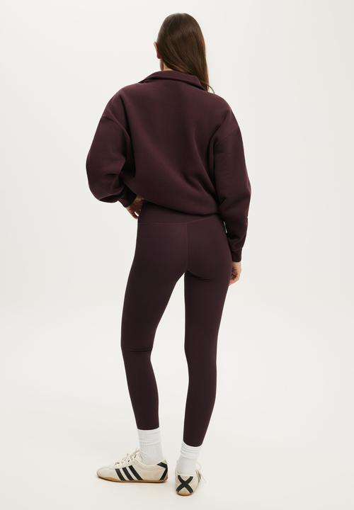 Cotton On - Ultra Move Full Length Tight - Italian Plum