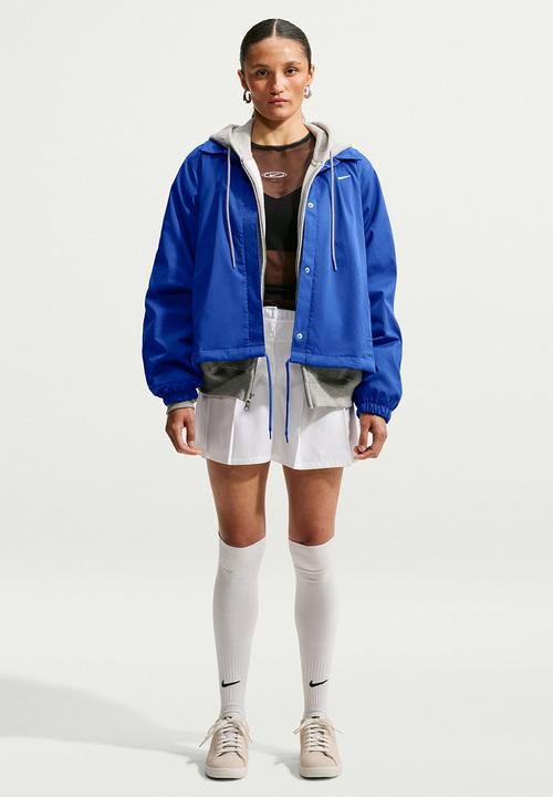 Nike - W Nk Essntl Coaches Jkt - Old Royal/Sail