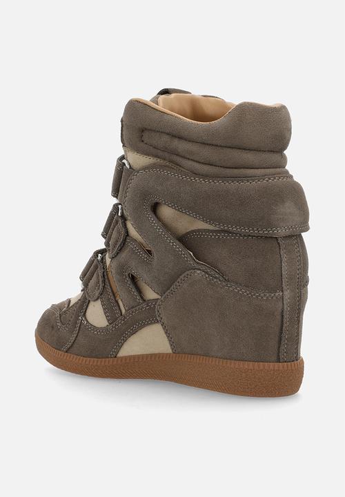 Steve Madden - Mavis sneaker - taupe suede