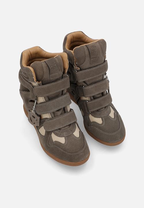 Steve Madden - Mavis sneaker - taupe suede