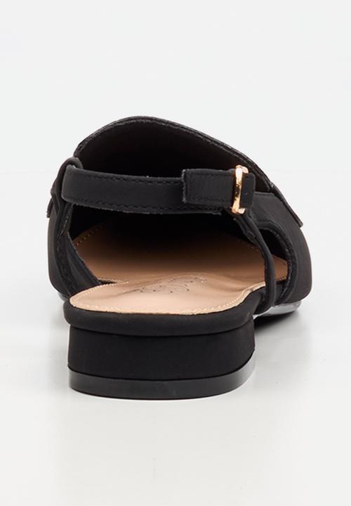 Butterfly Feet - Monte 1 slingback - black