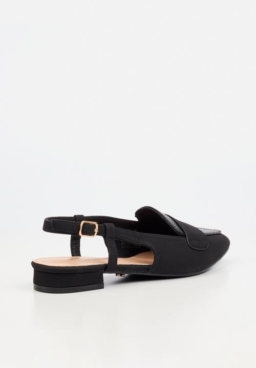 Butterfly Feet - Monte 1 slingback - black