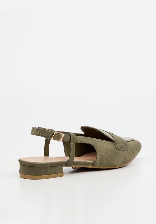 Butterfly Feet - Monte 1 slingback - olive