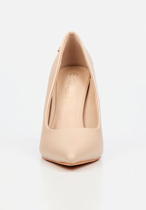 Miss Black - Nala 2 classic block heel - natural