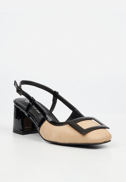 Butterfly Feet - Verity 1 slingback heel - beige